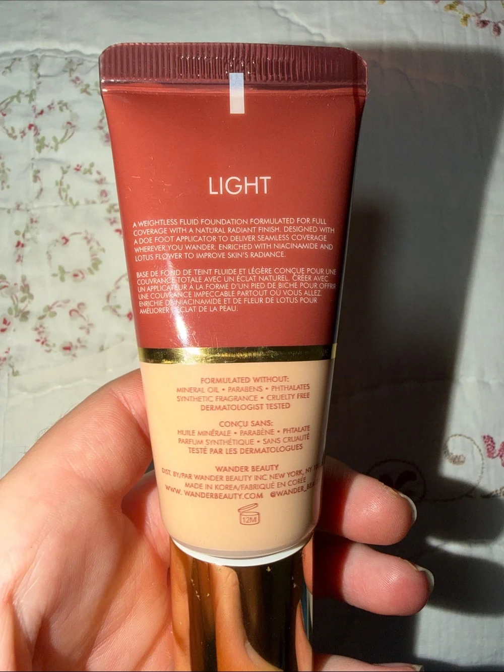 Wander Beauty liquid foundation